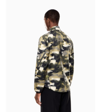 EA7 Letvgtsjakke i teknisk stretchstof Urban Escape green