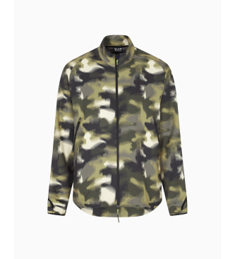 EA7 Letvgtsjakke i teknisk stretchstof Urban Escape green