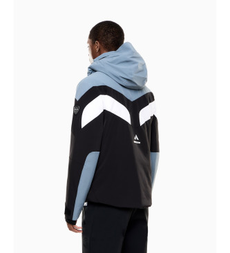 EA7 Chaqueta Ski Cortina Colorblock negro, azul