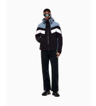 EA7 Chaqueta Ski Cortina Colorblock negro, azul