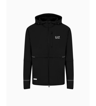 EA7 Chaqueta Con Capucha Dynamic Athlete De Tejido Tcnico Ventus7 Negro
