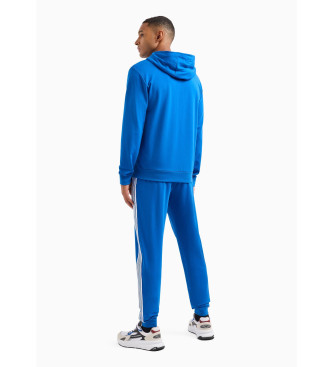 EA7 Tracksuit 7 lignes bleu