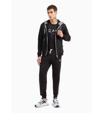 EA7 Tracksuit 7 lignes noir