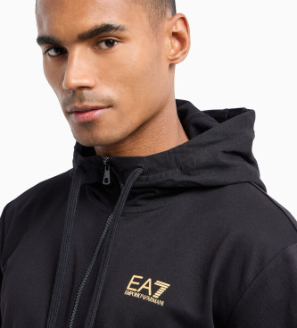 EA7 Tracksuit Plain black