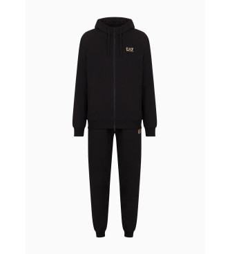 EA7 Tracksuit Plain black