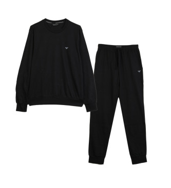 EA7 Tracksuit uni noir