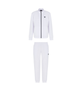 EA7 Premium white tracksuit