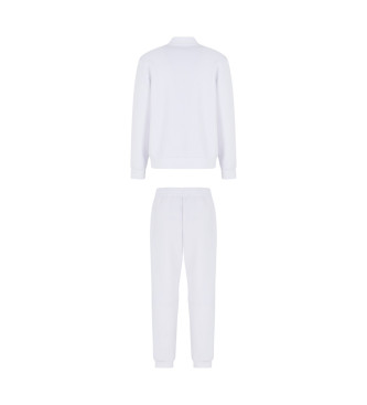 EA7 Premium white tracksuit