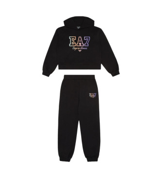 EA7 Tracksuit Train Iridescent black