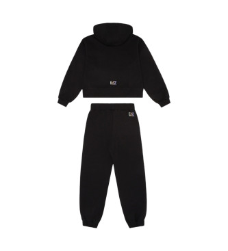 EA7 Tracksuit Train Iridescent black