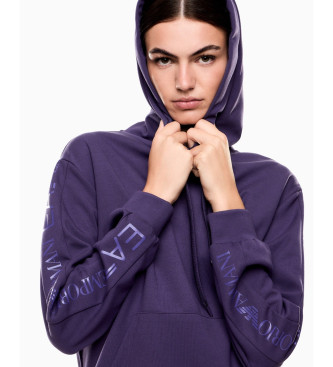 EA7 Fato de treino em algodo lils