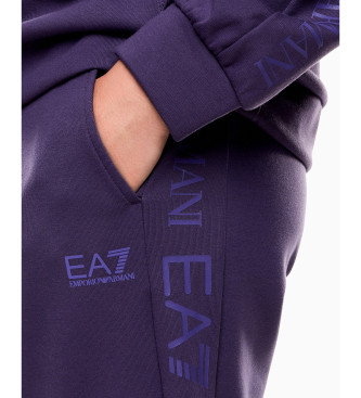 EA7 Fato de treino em algodo lils