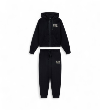 EA7 Train Visibility Tracksuit noir