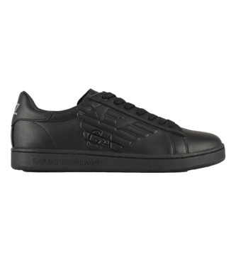 EA7 Zapatillas de Piel Classic Cc negro