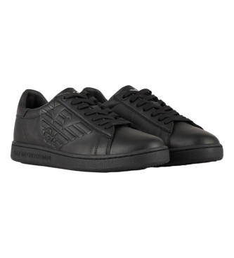 EA7 Zapatillas de Piel Classic Cc negro