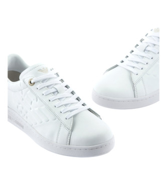 EA7 Classic Cc Leather Sneakers white