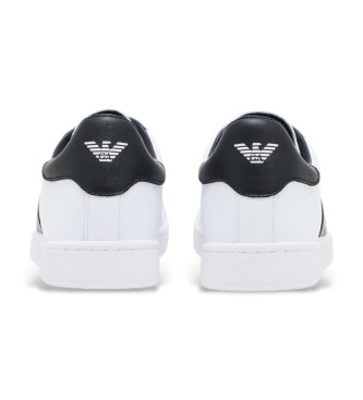 EA7 Sneakers classiche Ea7 in pelle bianca