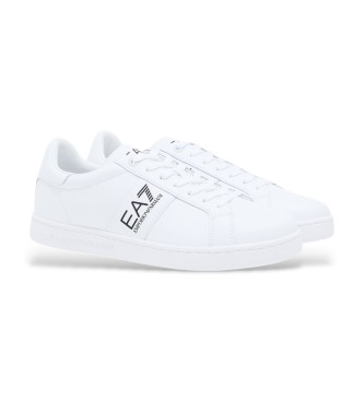 EA7 Sneakers classiche in pelle bianca
