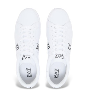 EA7 Sneakers classiche in pelle bianca