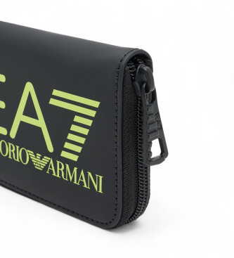 EA7 Monedero Maxilogo negro