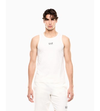 EA7 T-shirt Top Core Identity blanc