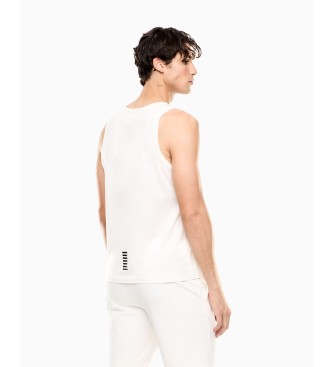 EA7 T-shirt Top Core Identity blanc