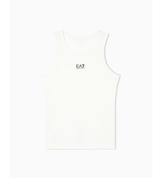 EA7 T-shirt Top Core Identity blanc