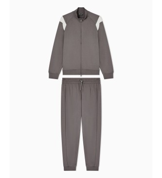 EA7 Fato de treino Core Identity cinzento