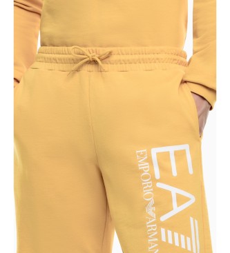 EA7 Core Identity Bermuda shorts yellow