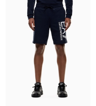 EA7 Spodenki bermudy Regular navy