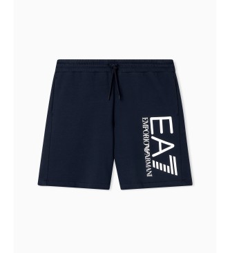 EA7 Spodenki bermudy Regular navy
