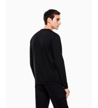 EA7 Sudadera Core negro