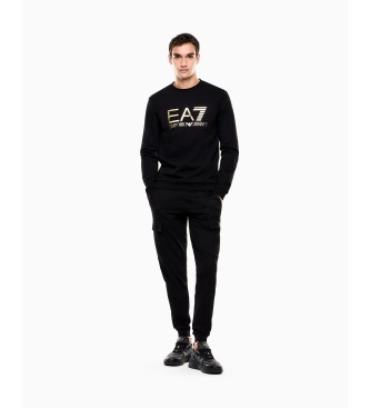 EA7 Sudadera Core negro
