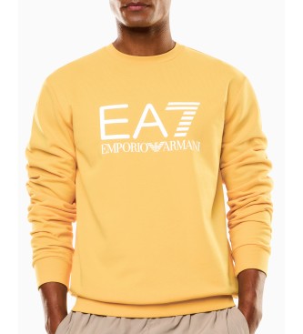 EA7 Core Identity gold sweatshirt