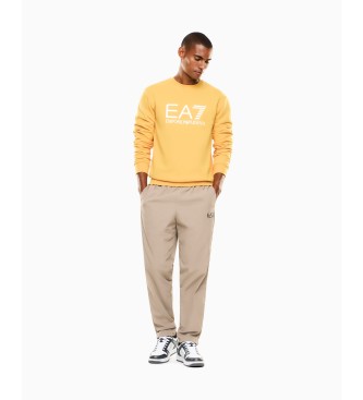EA7 Core Identity gold sweatshirt
