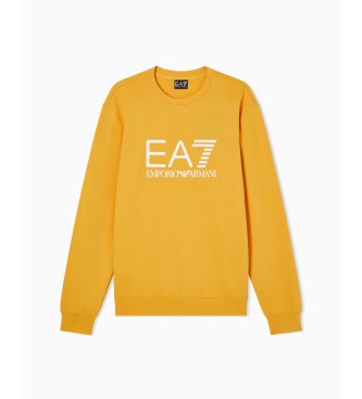 EA7 Core Identity gold sweatshirt