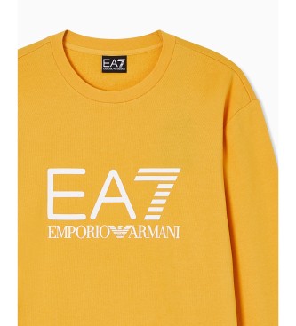 EA7 Core Identity gold sweatshirt