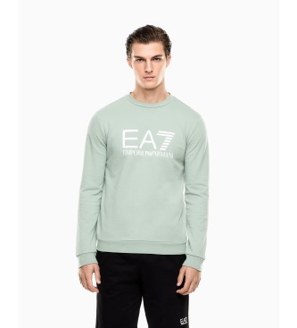 EA7 Core Identity groen sweatshirt