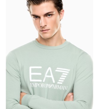 EA7 Core Identity groen sweatshirt