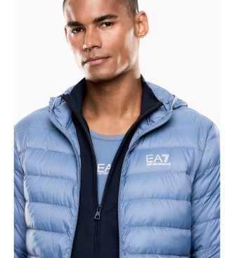 EA7 Daunen Core Identity blau