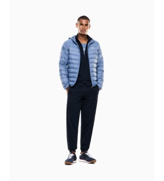 EA7 Daunen Core Identity blau