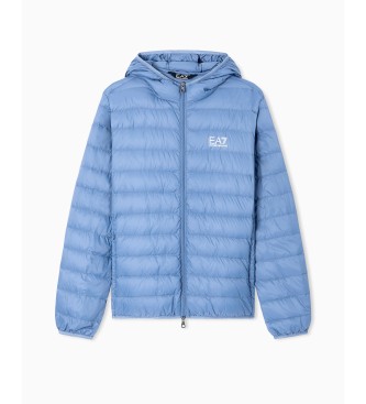 EA7 Daunen Core Identity blau