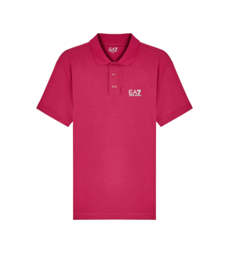 EA7 Core Identity Poloshirt rosa