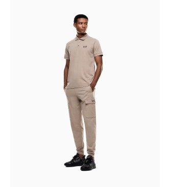EA7 Core Identity beige polotröja