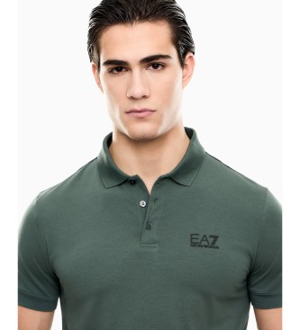 EA7 Polo Core Identity Slim verde