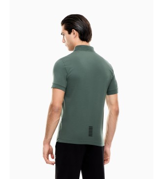 EA7 Polo Core Identity Slim verde