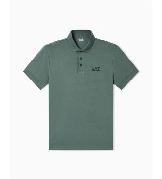 EA7 Polo Core Identity Slim verde