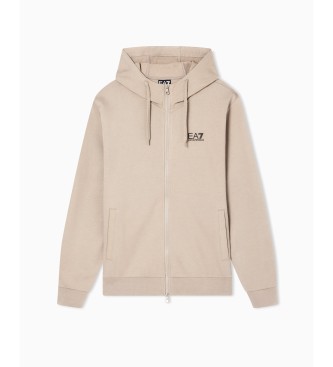 EA7 Core Identity beige sweatshirt