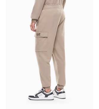 EA7 Pantalon Core Identity Marron