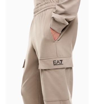 EA7 Pantalon Core Identity Marron